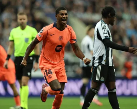 Rashford's Double Quiets Newcastle's Party and Secures Barcelona's Victory