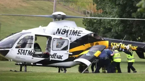 Five law enforcement personnel injured by gunfire in Pennsylvania, with three in serious health status