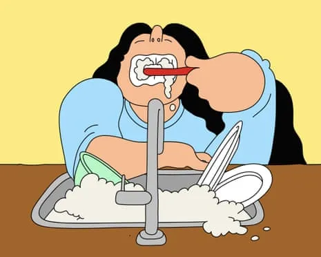 Must Our Housemate Cease Brushing Their Toothbrush at the Kitchen Basin?