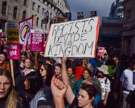 UK Faces 'Struggle of Modern History' Following Radical Rally, States Keir Starmer
