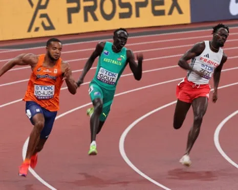 The Young Sprinter Eliminated Following Fourth-Position Finish in Heats